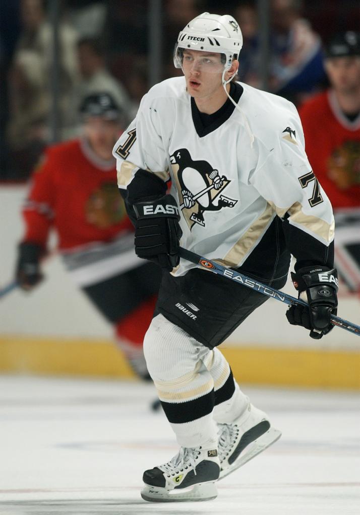 Konstantin Koltsov during his time with the Pittsburgh Penguins.