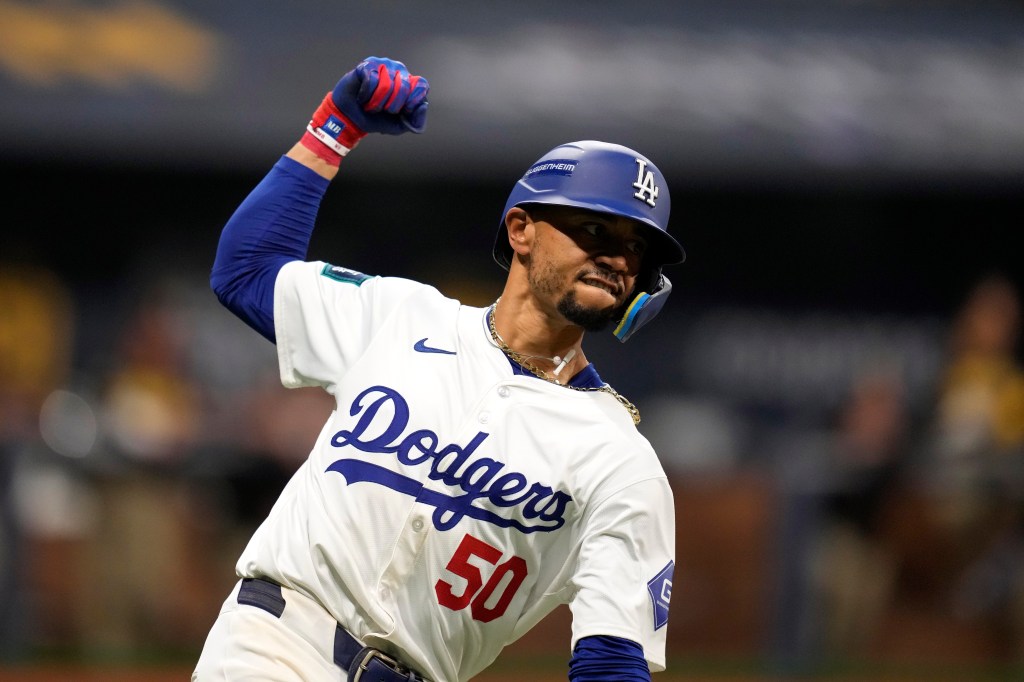 Mookie Betts is the Dodgers' shortstop.