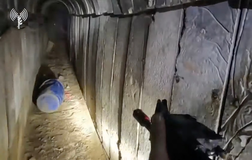 The long tunnel provided access between Hamas battalions and north and south Gaza.