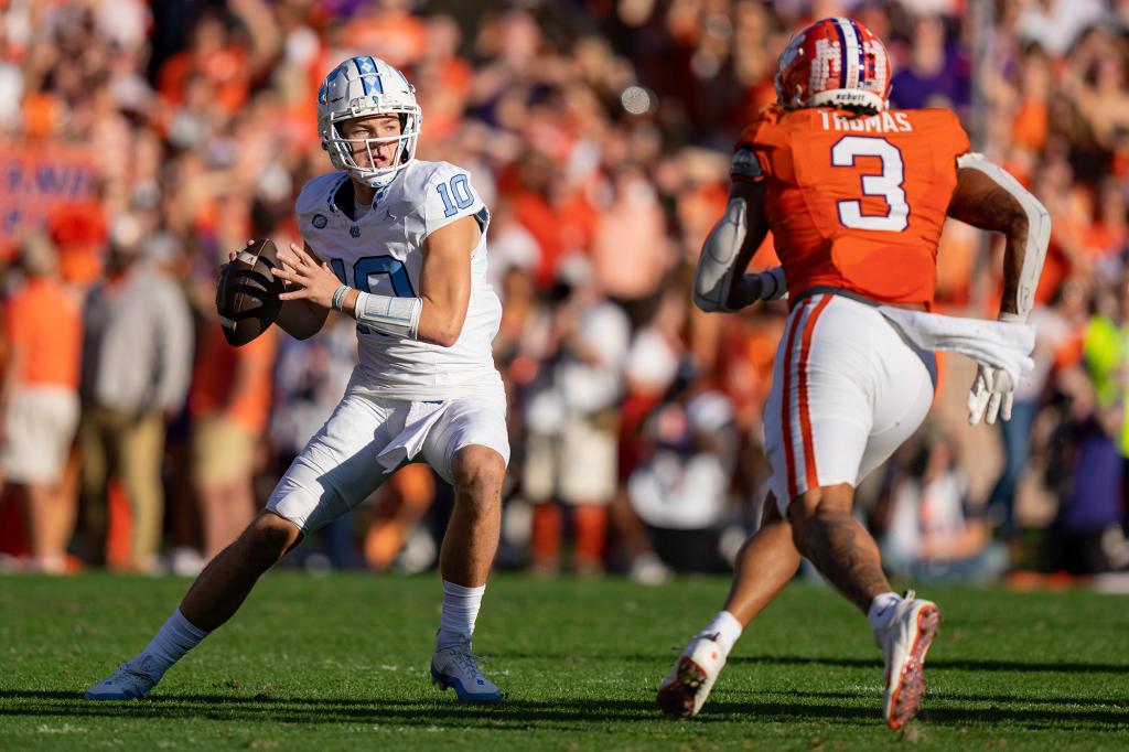 Drake Maye could be an option for the Patriots to draft as their franchise quarterback.