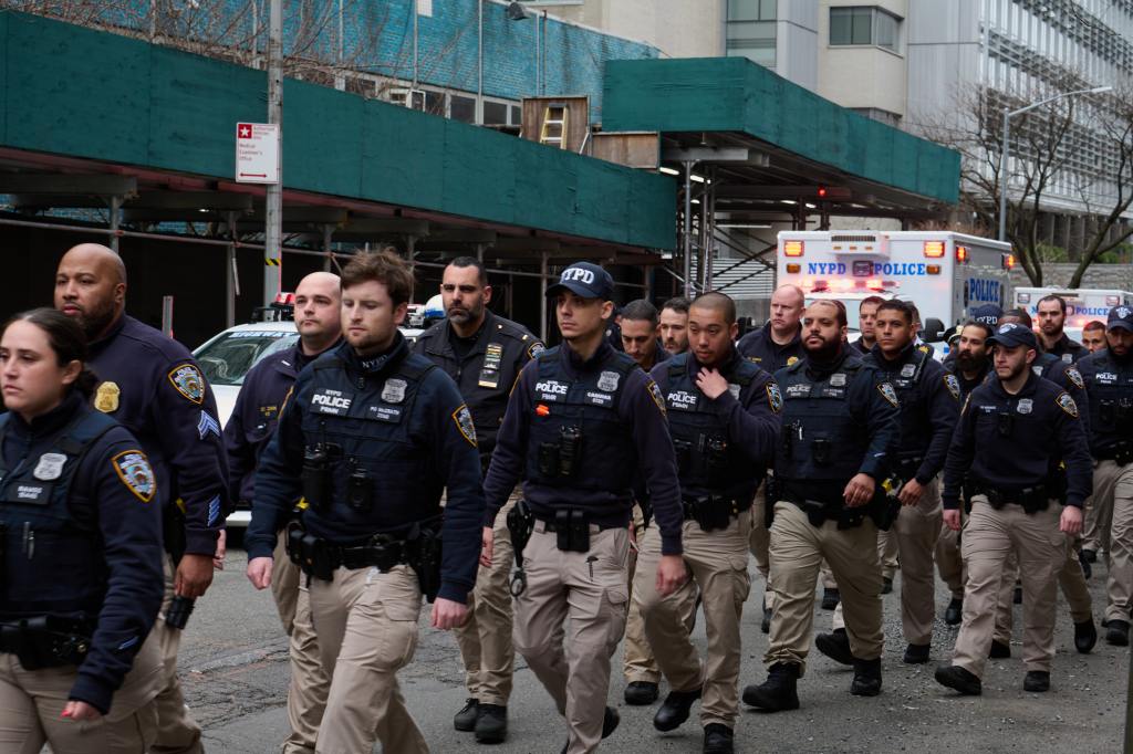 NYPD recruits, 