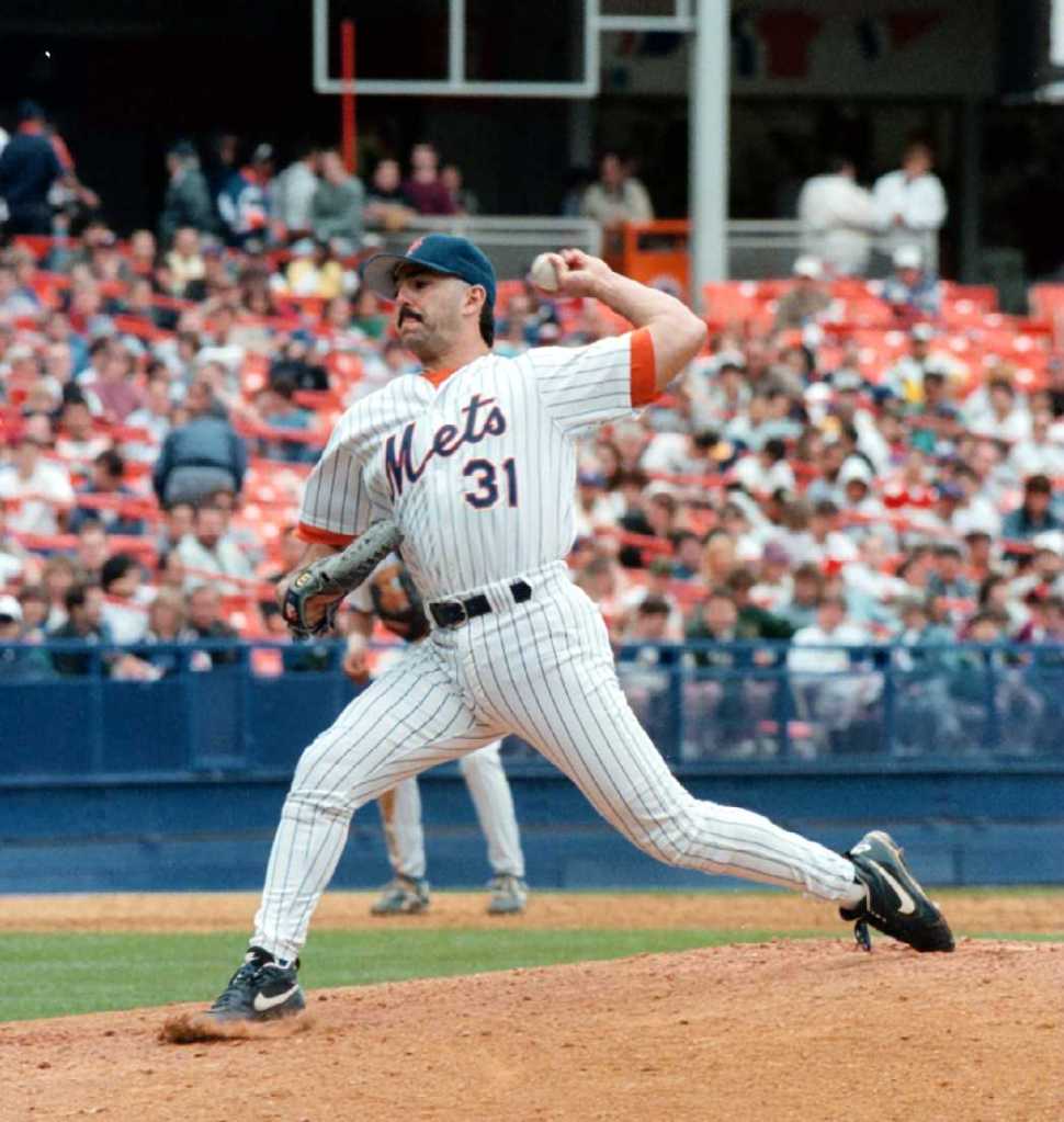 A photo of Mets legendary reliever John Franco.