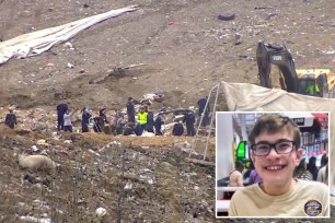 Investigators search Kentucky landfill; Sebastian Rogers