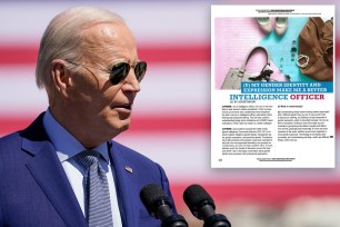 President Joe Biden speaks about an agreement to provide Intel with up to $8.5 billion in direct funding and $11 billion in loans for computer chip plants in Arizona, Ohio, New Mexico and Oregon, Wednesday March 20, 2024