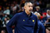 Juwan Howard was fired by Michigan after going 8-24 in his fifth season as head coach of the men's basketball team.