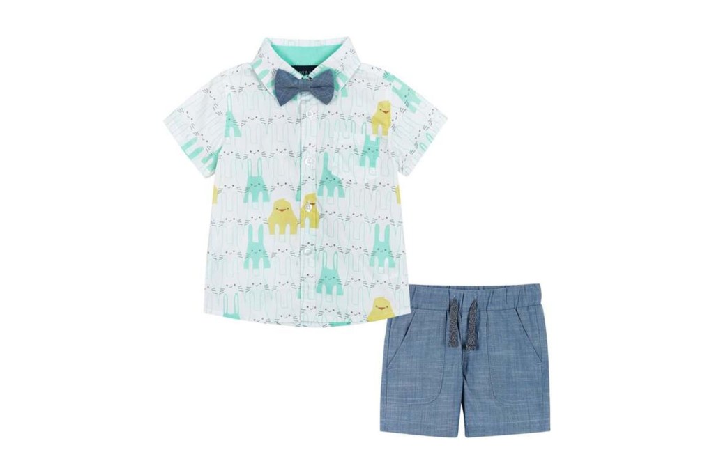 Boy's shirt and shorts image