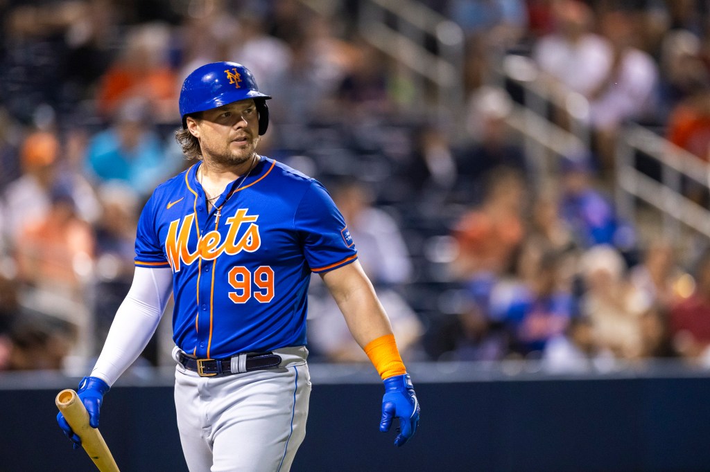 The Mets released Luke Voit after a rough spring.