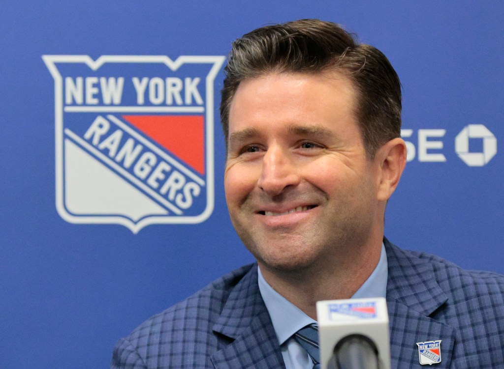 Rangers GM Chris Drury