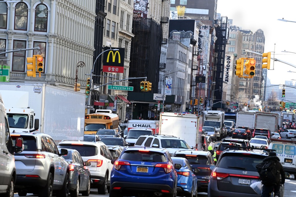 Congestion in Manhattan