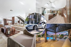 A Fort Lauderdale, Florida home that comes fully furnished with a Ferrari, a Harley Davidson, art, a boat, and jet skis lists for $6.2 million. 