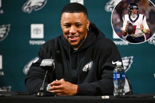 Saquon on Texans, Eagles interest