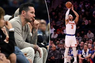 Former NBA player and current analyst J.J. Redick said he'll work with Josh Hart on his 3-point jumper in the offseason.