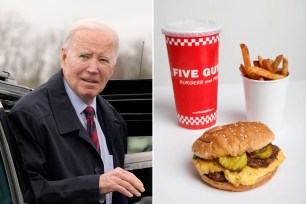 President Joe Biden, Five Guys