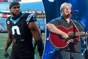  Luke Combs torches the Panthers after they traded Brian Burns to the Giants. 