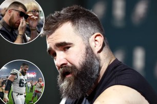 Jason Kelce knew it was time to hang up his jersey for good when his body couldn't keep up with his desire to keep playing. 