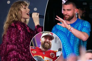 Taylor Swift performs Eras Tour in front of Travis Kelce in Singapore