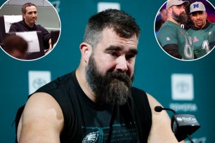 Jason Kelce on Eagles regret.