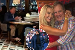 Former Patriots head coach Bill Belichick — who split with his longtime girlfriend Linda Holliday in September 2023 — was seen having dinner with an unnamed brunette in Boston, according to a now-viral photo that surfaced on social media, 