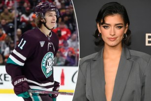 The internet is buzzing over rumors that TikTok star Dixie D'Amelio and Anaheim Ducks player Trevor Zegras are back on. 