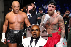 Mike Tyson, Jake Paul, Leonard Ellerbe