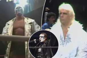 Sting and Ric Flair