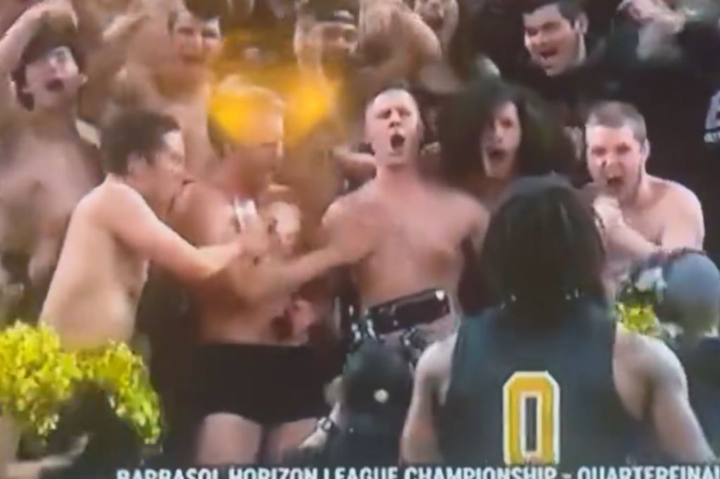 Oakland fans nipple waxing.