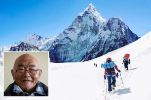 Kanchha Sherpa, 91, was one of the legendary team of 35 to reach the summit of the 29,032-foot peak on May 29, 1953, with Sir Edmund Hillary and Tenzing Norgay.