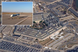 drone and pentagon