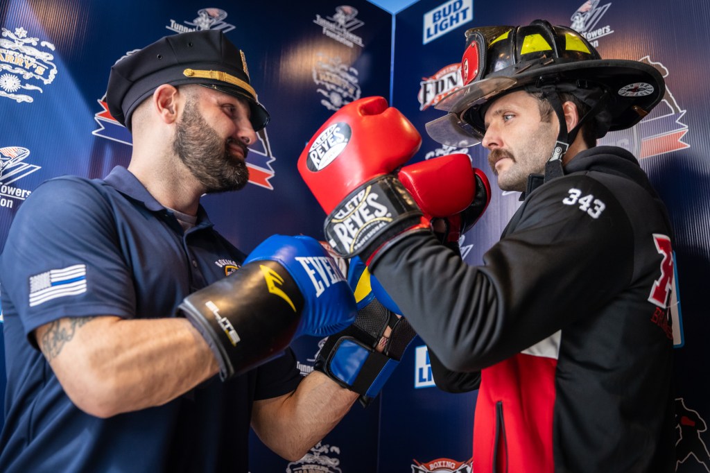 The NYPD and FDNY public servants to set to square off on Thursday night. 