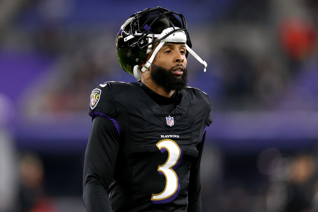 Odell Beckham Jr. is a free agent following one season with the Ravens in 2023.