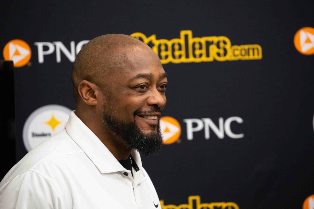 Mike Tomlin said Russell Wilson has "pole position" to be Pittsburgh's starter.