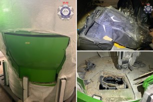 Police have allegedly discovered 600kg of cocaine hidden inside an international delivery described as “fruit kiosks," with two men now facing life imprisonment if convicted of serious drug offenses.