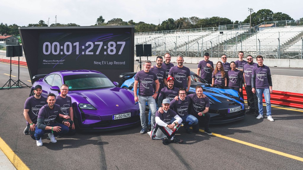Porsche Taycan Turbo GT, the most powerful EV ever made, beats Tesla Model S race record by 18 seconds in a stunning sports car debut.