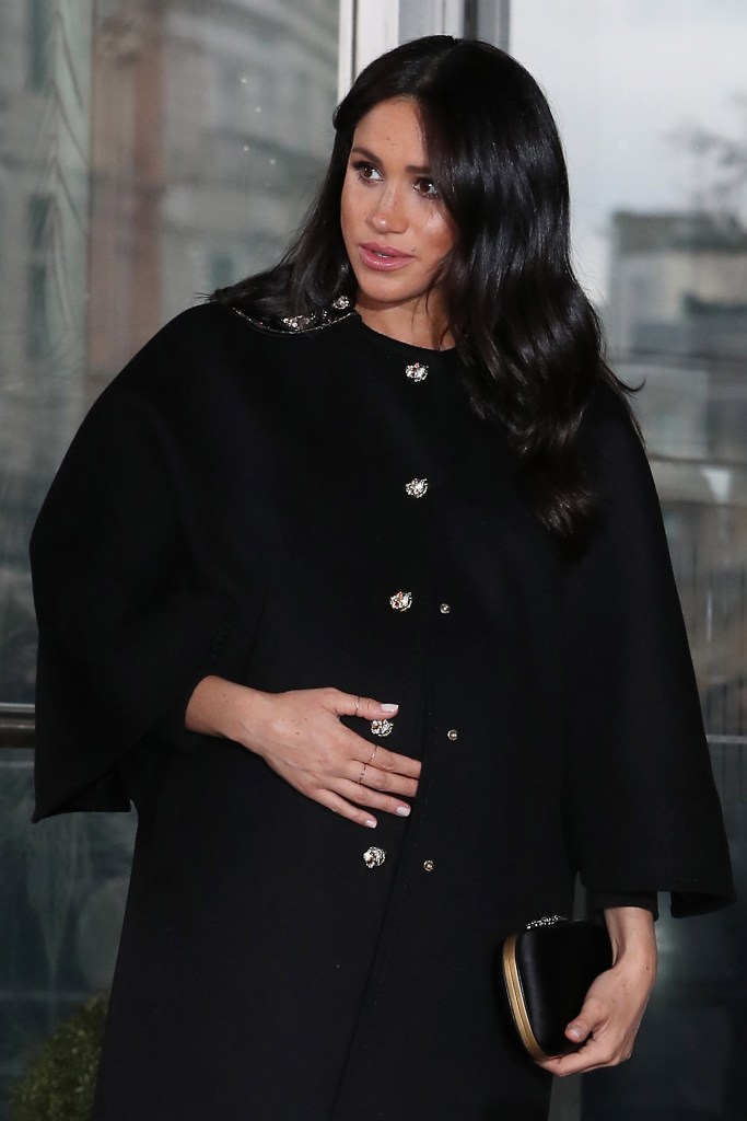 Markle visits New Zealand House to sign the book of condolence on behalf of the Royal Family on March 19, 2019.