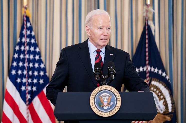 New York Magazine’s Jonathan Chait warns that Biden is behind in the polls.