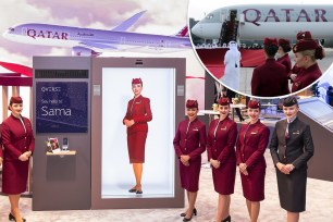 Qatar Airways is tapping into cyberspace for virtual flight attendants.