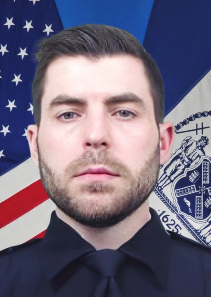 NYPD officer Jonathan Diller was fatally shot at 1919 Mott Ave in Queens.
