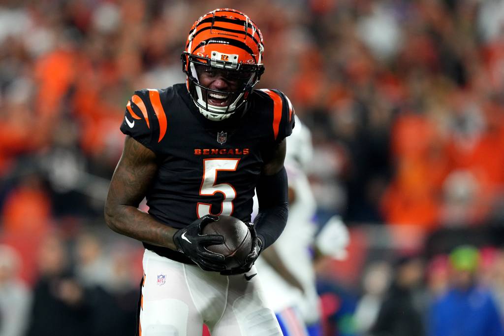 Bengals receiver Tee Higgins has requested a trade.