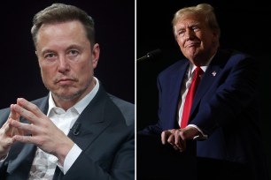 Elon Musk, Donald Trump