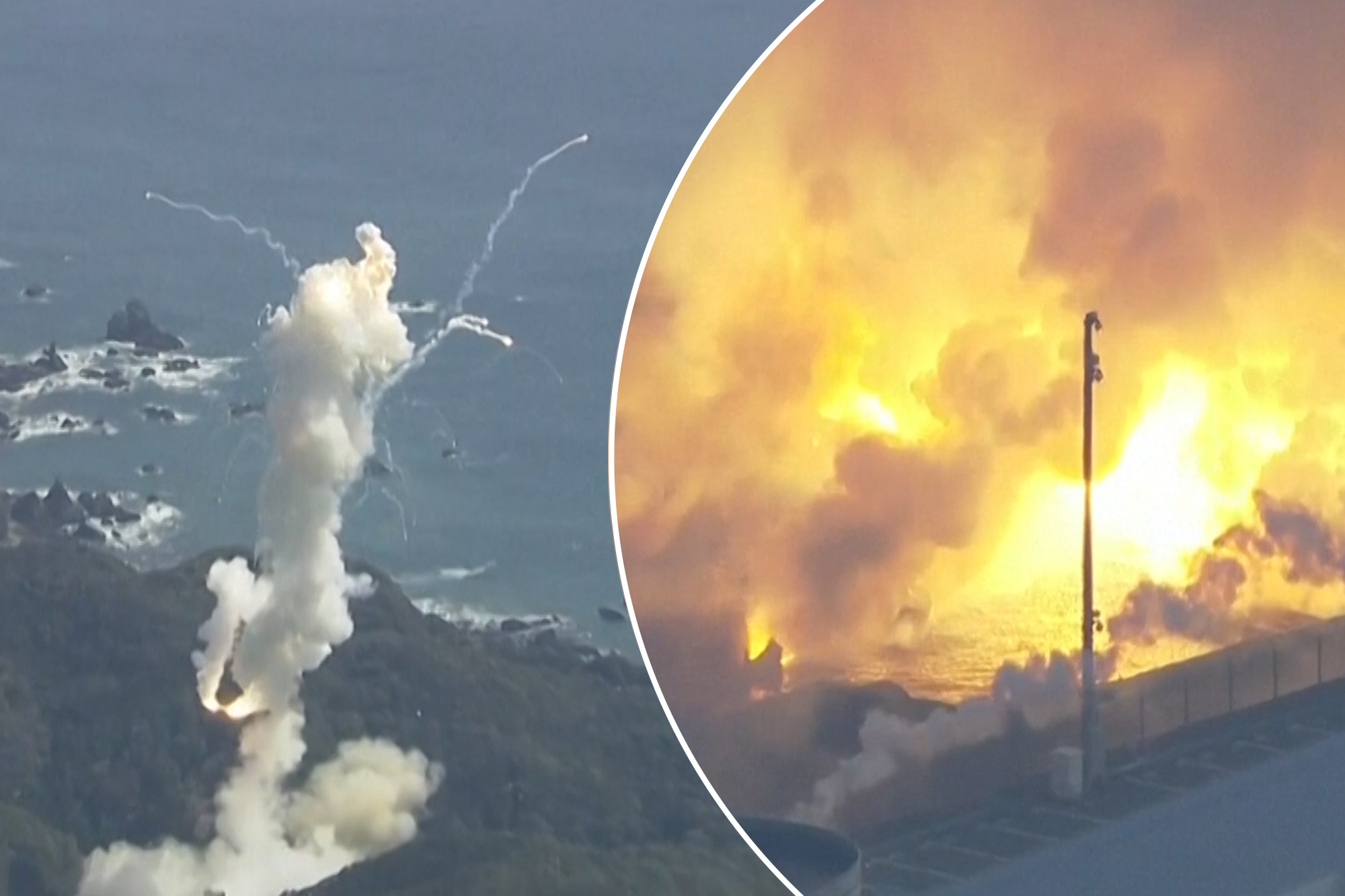 Japan’s Space One Kairos rocket explodes just seconds into inaugural flight