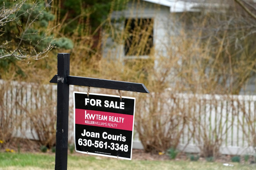 Home for sale sign