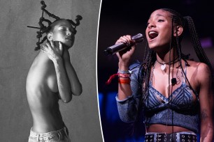 Willow Smith gets naked to promote new single 'Symptom Of Life'