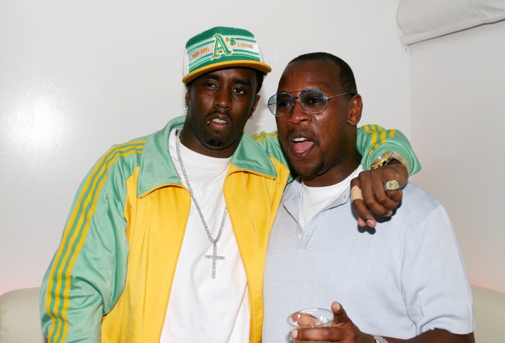 Diddy and Andre Harrell