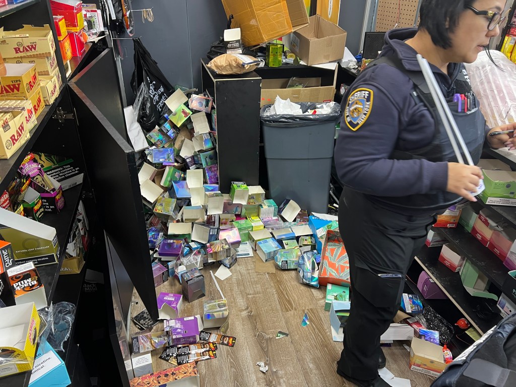 New York City landlords under threat of $10,000 fines have moved to evict 75 retail tenants who were selling cannabis without a license, city officials said Tuesday.