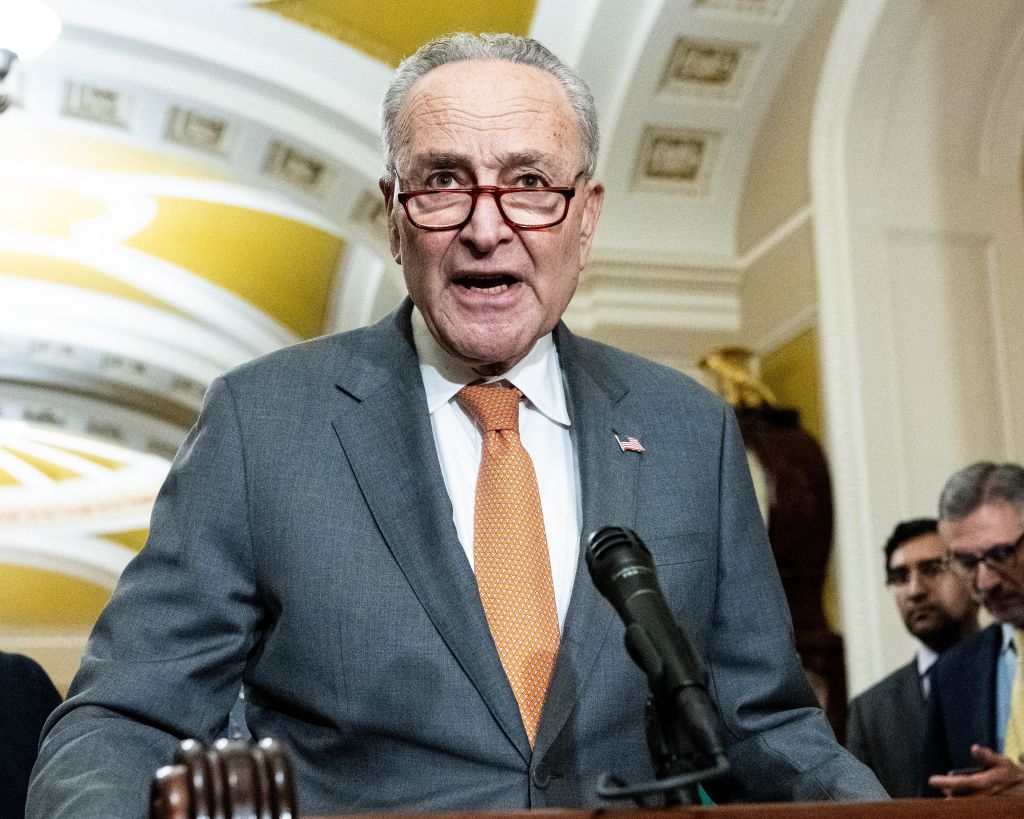 Senate Majority Leader Chuck Schumer (D-NY) helped pass the $467.5 billion “minibus” spending bill to avert a government shutdown Friday.