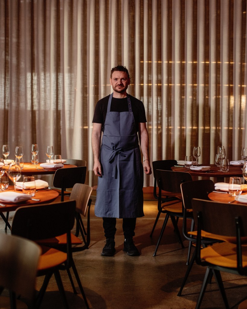 Interior of the chef at Allta. 