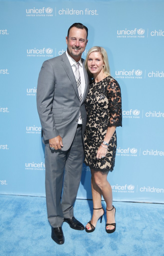 Tim Wakefield (l) and Stacy Wakefield (r) in 2016.