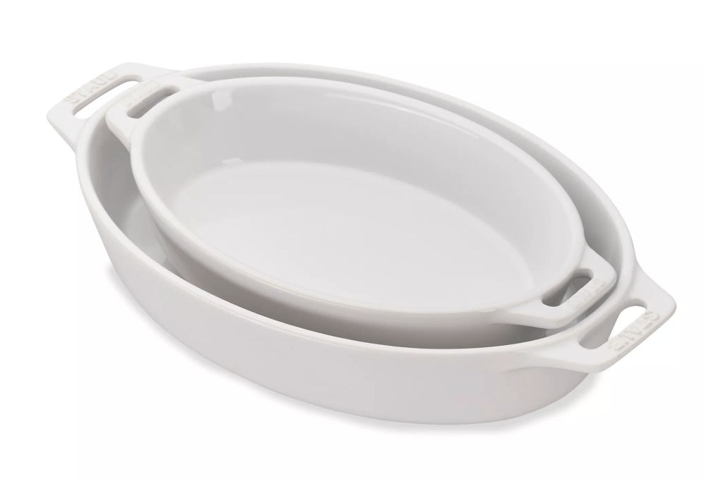 Staub 2-Piece Oval Baking Dish Set