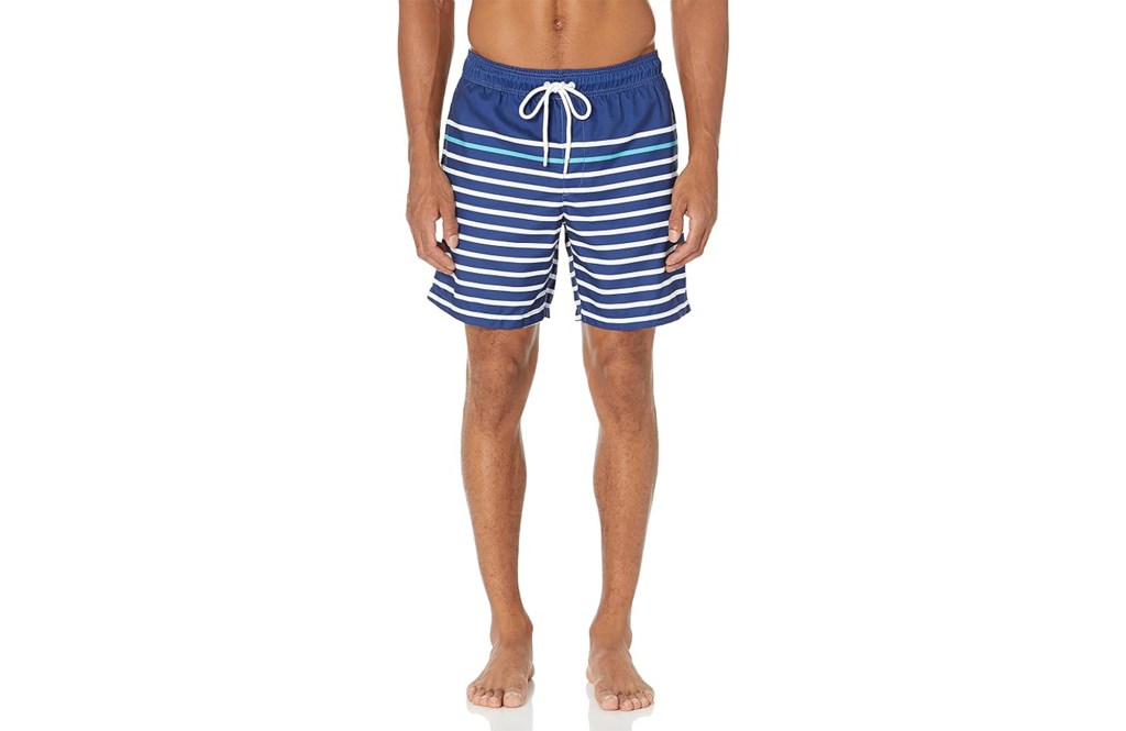 Amazon Essentials Men's 7" Quick-Dry Swim Trunk