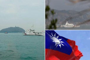 Taiwan warned off Chinese coast guard ships that entered its restricted waters near frontline islands close to China for a second day in a row, as tensions simmer across the sensitive Taiwan Strait.